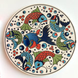 Ceramic Trivet with fun fish design - Sophie's Bazaar - 1