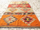 Colorful Hand Woven Kilim rug, 6,5 x 4,1 feet - Sophie's Bazaar - 2