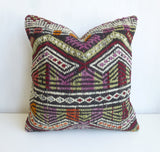 Colorful Ethnic Kilim Pillow Cover - Sophie's Bazaar - 1