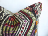 Colorful Ethnic Kilim Pillow Cover - Sophie's Bazaar - 3