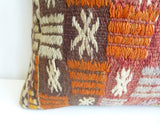Embroidered Bohemian Kilim Pillow Cover - Sophie's Bazaar - 3