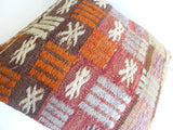 Embroidered Bohemian Kilim Pillow Cover - Sophie's Bazaar - 5