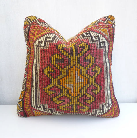 Rustic Kilim Pillow cover - Sophie's Bazaar - 1