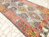 Gorgeous Turkish Kilim Area rug 11' x  5'18" - Sophie's Bazaar - 4