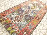 Gorgeous Turkish Kilim Area rug 11' x  5'18" - Sophie's Bazaar - 1