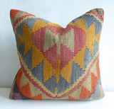 Colorful Kilim Pillow cover - Sophie's Bazaar - 3