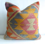 Colorful Kilim Pillow cover - Sophie's Bazaar - 1
