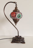 Exotic Swan neck Mosaic Lamp - Sophie's Bazaar - 2