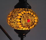 Yellow Exotic Swan neck Mosaic Lamp - Sophie's Bazaar - 4