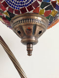 Very Colorful & Exotic Swan neck Mosaic Lamp - Sophie's Bazaar - 5