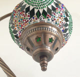 Swan neck Turkish Mosaic Lamp - Sophie's Bazaar - 5