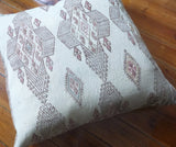 Large 27 inch Kilim Floor Cushion, 70x70 cm - Sophie's Bazaar - 1